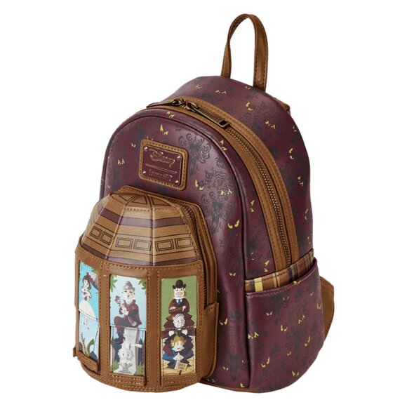 Loungefly Disney The Haunted Mansion Stretching Room Portraits Mini Backpack NWT - Picture 5 of 8